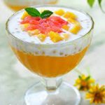 Mangue tapioca au pamplemousse